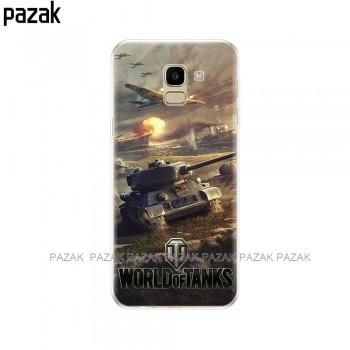 case FOR Coque Samsung Galaxy J6 2018 Case Cover EU J600 J600F SM-J600F Soft Silicone Phone Back sFor Samsung J6 2018 Case