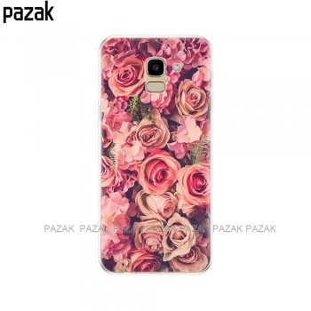 case FOR Coque Samsung Galaxy J6 2018 Case Cover EU J600 J600F SM-J600F Soft Silicone Phone Back sFor Samsung J6 2018 Case
