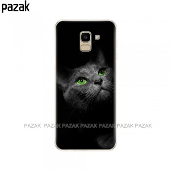case FOR Coque Samsung Galaxy J6 2018 Case Cover EU J600 J600F SM-J600F Soft Silicone Phone Back sFor Samsung J6 2018 Case