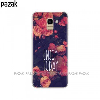 case FOR Coque Samsung Galaxy J6 2018 Case Cover EU J600 J600F SM-J600F Soft Silicone Phone Back sFor Samsung J6 2018 Case