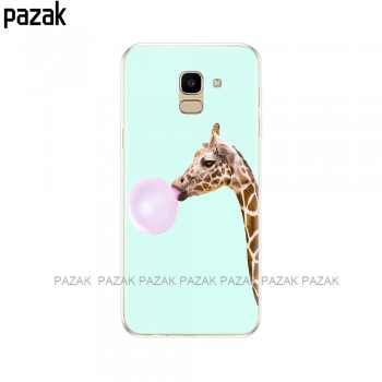 case FOR Coque Samsung Galaxy J6 2018 Case Cover EU J600 J600F SM-J600F Soft Silicone Phone Back sFor Samsung J6 2018 Case