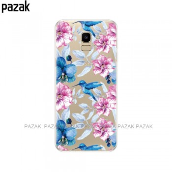 case FOR Coque Samsung Galaxy J6 2018 Case Cover EU J600 J600F SM-J600F Soft Silicone Phone Back sFor Samsung J6 2018 Case