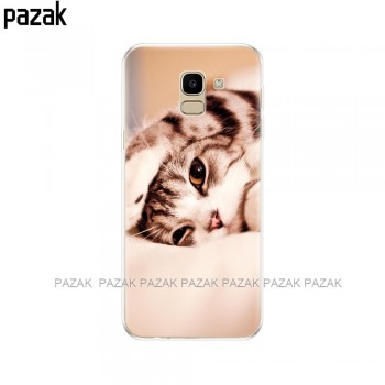 case FOR Coque Samsung Galaxy J6 2018 Case Cover EU J600 J600F SM-J600F Soft Silicone Phone Back sFor Samsung J6 2018 Case