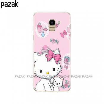 case FOR Coque Samsung Galaxy J6 2018 Case Cover EU J600 J600F SM-J600F Soft Silicone Phone Back sFor Samsung J6 2018 Case