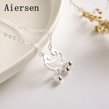 Aiersen Ethnic Longlife Lock Leg Bracelet Foot Jewelry Lucky Girls Anklets Real S925 Sterling Silver Handmade Sandali Gioiello