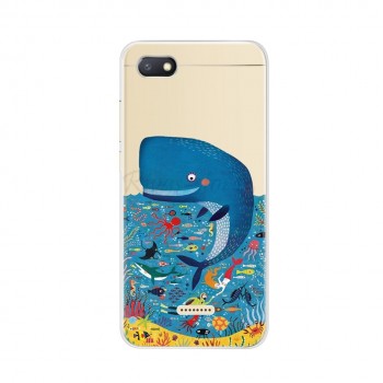 for Xiaomi Redmi 6A case silicone cover 5.45 TPU Cartoon case on for Xiaomi redmi 6a redmi6a coque fundas phone bumper housing