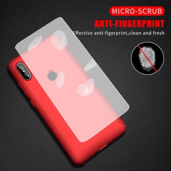 Hamp;A 360 Full Protective Phone Case For Xiaomi Redmi 6 6A S2 Anti-knock Full Cover For Xiaomi Redmi S2 6 6A Cases With Glass Film