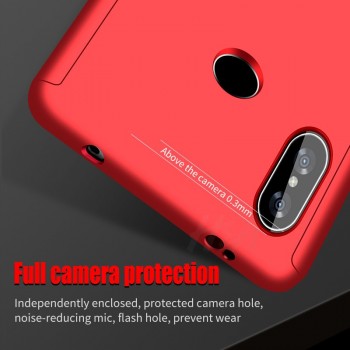 Hamp;A 360 Full Protective Phone Case For Xiaomi Redmi 6 6A S2 Anti-knock Full Cover For Xiaomi Redmi S2 6 6A Cases With Glass Film