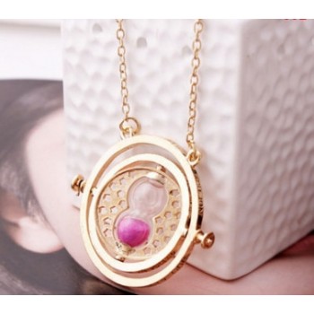time turner necklace hourglass vintage pendant Hermione Granger for women lady girl wholesale 0131