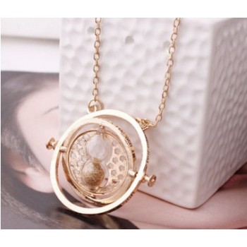 time turner necklace hourglass vintage pendant Hermione Granger for women lady girl wholesale 0131