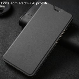 Xiaomi Redmi 6 Case Redmi 6 Pro Flip Cover leather Plastic Protective Case Capas Coque Apises Original Xiaomi Redmi 6A Case