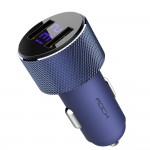 Dual Usb Car Charger with LED Screen Smart Auto Car Charger Adapter Charging for iPhone X Samsung Xiaomi Mobile Phone chargers