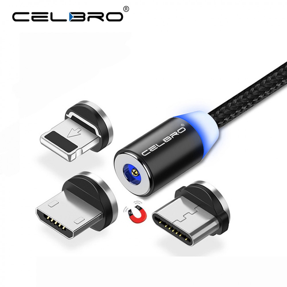 Micro USB Magnetic Cable USB Type C Magnet Cable Connector USB Cell Phone Charger Cable for Apple Samsung Xiaomi LG Nokia