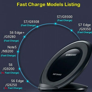 Original QI Wireless Charger Pad Fast Charge EP-NG930 for Samsung Galaxy S7 S6 S8 Plus S9 G955 G9200 N9200 Note8 9 iPhone 8 X XR