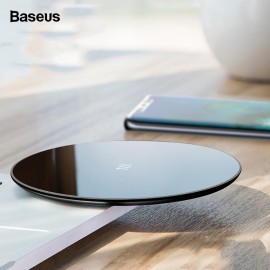 Baseus 10W Qi Wireless Charger For Huawei Mate 20 Pro Glass Fast Wirless Wireless Charging Pad For iPhone Xs Max Xs X Samsung S9