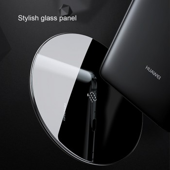 Baseus 10W Qi Wireless Charger For Huawei Mate 20 Pro Glass Fast Wirless Wireless Charging Pad For iPhone Xs Max Xs X Samsung S9
