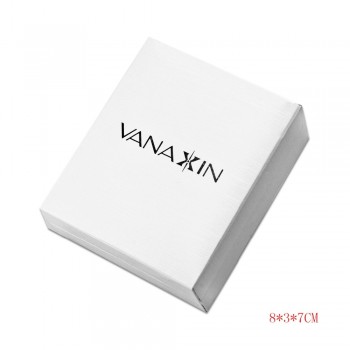 VANAXIN Micro Paved Crystal Lock Pendant Necklace Women/Men Silver/Gold Color Fine Jewelry Hiphop Top Quality CZ Christmas Gift