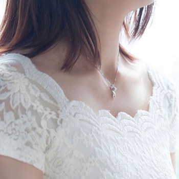 New Fashion Lovely Silver Plated Necklace Tiny Cute Cat Pendants Odd Fancy Jewelry Charm Pendant Necklace