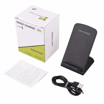 10W 9V Quick Wireless Charger for iPhone X 8 Qi Wireless Charger Fast Wireless Charging Stand for Samsung S8 S7 S6 Edge Note 8