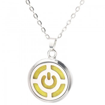 Tree of Life Stainless Steel Aroma Box Pendant Necklace Magnetic Aromatherapy Essential Oil Diffuser Box Locket Pendant Jewelry