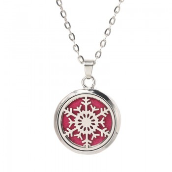 Tree of Life Aroma Diffuser Necklace Stainless steel magnet 18 styles Pendant Perfume Essential Oil Aromatherapy Locket Necklace