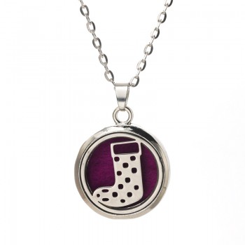 Tree of Life Aroma Diffuser Necklace Stainless steel magnet 18 styles Pendant Perfume Essential Oil Aromatherapy Locket Necklace