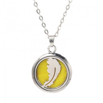 Tree of Life Aroma Diffuser Necklace Stainless steel magnet 18 styles Pendant Perfume Essential Oil Aromatherapy Locket Necklace