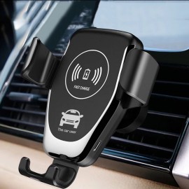 10W QI Wireless Charging for Samsung Galaxy S9 S8 S6 S7 Edge Car Phone Holder for IPhone X XS MAX XR 8 8 Plus Wireless Charger