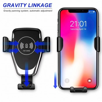10W QI Wireless Charging for Samsung Galaxy S9 S8 S6 S7 Edge Car Phone Holder for IPhone X XS MAX XR 8 8 Plus Wireless Charger