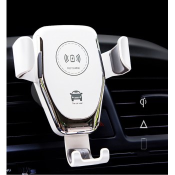 10W QI Wireless Charging for Samsung Galaxy S9 S8 S6 S7 Edge Car Phone Holder for IPhone X XS MAX XR 8 8 Plus Wireless Charger