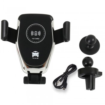 10W QI Wireless Charging for Samsung Galaxy S9 S8 S6 S7 Edge Car Phone Holder for IPhone X XS MAX XR 8 8 Plus Wireless Charger