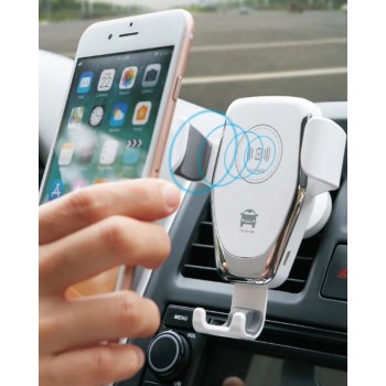 10W QI Wireless Charging for Samsung Galaxy S9 S8 S6 S7 Edge Car Phone Holder for IPhone X XS MAX XR 8 8 Plus Wireless Charger