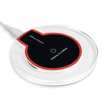 HereCase Wireless Charger Charging Induction Charger for Apple iPhone X 8 Plus for Samsung Galaxy S8 S8 Plus Note 8 S7 Edge