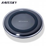 HAISSKY Mini Qi Wireless Charger USB Charge Pad For iPhone X XS Max 8 Plus Samsung S9 Plus Note 8 9 Xiaomi mi Mix 2s Doogee S60