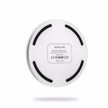 2018 New DOOGEE C2 wireless charger 10W output 5V/2A 9V/1.67A LED leather Portable charger of doogee bl9000