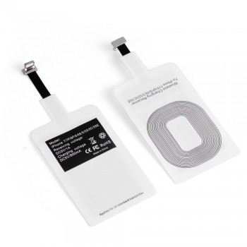 Qi Wireless Charging Kit Charger Adapter Receptor Pad Coil Receiver For iPhone 5 5C SE 5S 6 6S 7 8 Plus