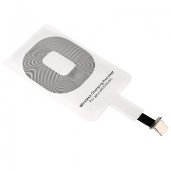 Qi Wireless Charging Kit Charger Adapter Receptor Pad Coil Receiver For iPhone 5 5C SE 5S 6 6S 7 8 Plus