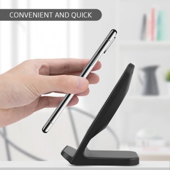 DCAE 10W Wireless Charger For Samsung Galaxy S9 S8 Note 9 8 Qi Wireless Charging Dock For iPhone X XS Max 8 Plus XR USB Charger