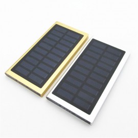 10pc Solar Power Bank Ultra-thin books charger nesting accessories diy box shell External Charger 20000mah for Digital product