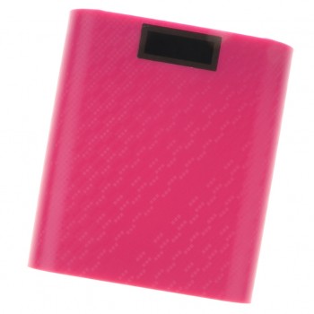 Lovoski Power Bank Case DIY Kit Battery Charger Box With Digital Display red