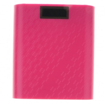 Lovoski Power Bank Case DIY Kit Battery Charger Box With Digital Display red