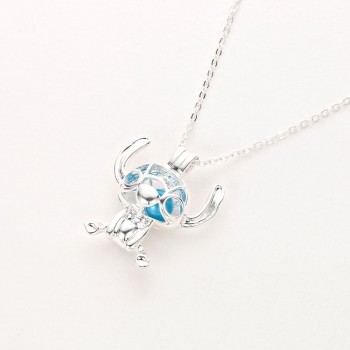 New Trendy Long Chain Silver Plated Circles Chocker Necklace Women Cute Lilo Stitch Jewelry Best Friends Necklace for Girls Gift