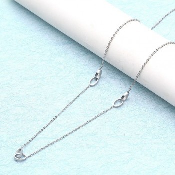SHE WEIER stainless steel Long necklaces pendants neckless chain gold women necklace fashion jewelry silver jewels flower
