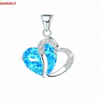 OTOKY Classy Heart Crystal Rhinestone Necklace Fashion Women Necklace Jewelry 1pc