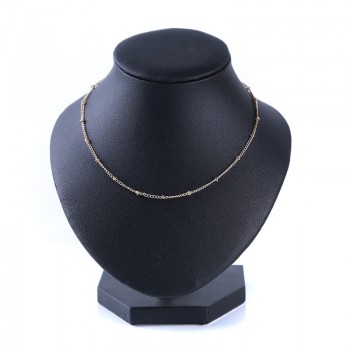 Fashion Jewelry Cute Metal Bead Simple Choker Necklace Statement Chain Boho Pendants Necklaces Bijoux Female Gift