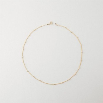 Fashion Jewelry Cute Metal Bead Simple Choker Necklace Statement Chain Boho Pendants Necklaces Bijoux Female Gift