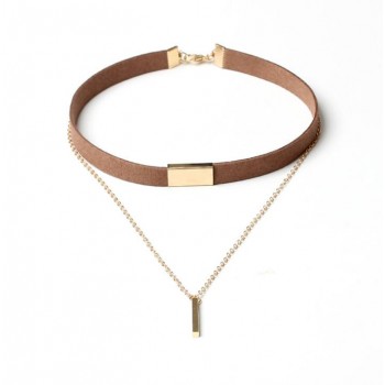 XIYANIKE New Black Velvet Choker Necklace Gold Chain Bar Chokers Necklace For Women collares mujer collier ras du cou N664