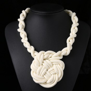 Hot Sale Cotton Choker Statement Necklace Collares Necklaces amp; Pendants Women Gift Kolye Fashion Jewelry