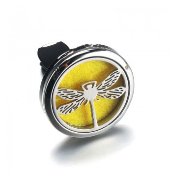 30mm 26 models Stainless Steel Car Air Freshener Perfume Essential Oil Diffuser tree of Life necklace Locket Christmas gift