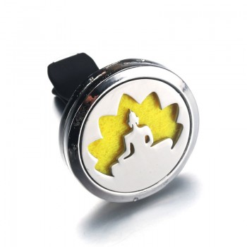 30mm 26 models Stainless Steel Car Air Freshener Perfume Essential Oil Diffuser tree of Life necklace Locket Christmas gift